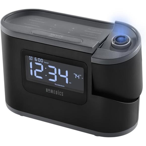 SoundSleep Recharged Alarm Clock & White Noise Sound Machine, 6-in-1 - Picture 4 of 8